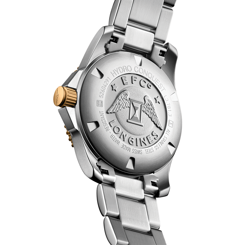 longines HydroConquest Two-Tone 41mm - Blue on Bracelet