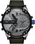 Diesel DZ7420 Mr. Daddy 2.0 Chronograph Men's Watch – Grey Dial & Black Nylon Strap