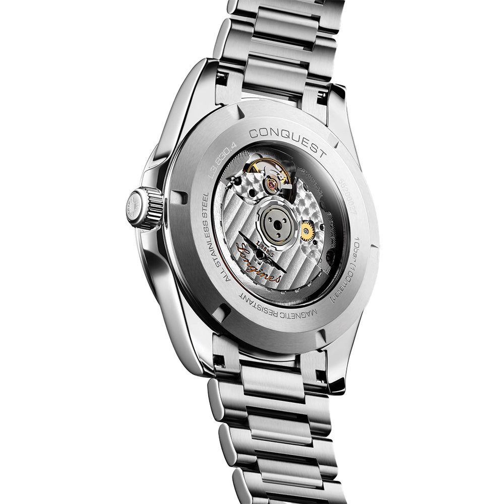 longines Conquest 41mm - Sunray Blue on Bracelet