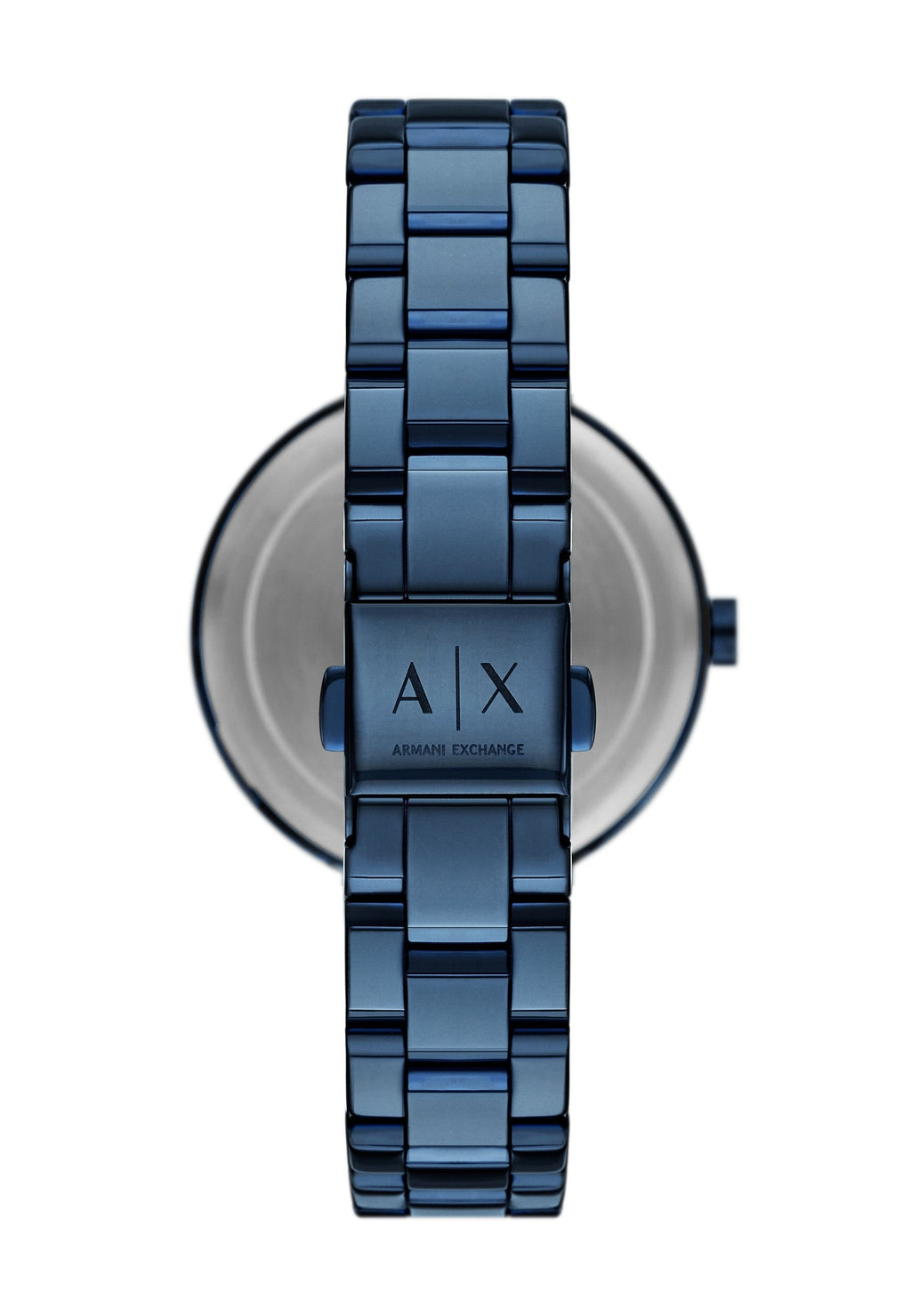 Armani Exchange Cayde AX2702 Men's Analog Watch – Blue Dial with Matching Blue Stainless Steel Strap