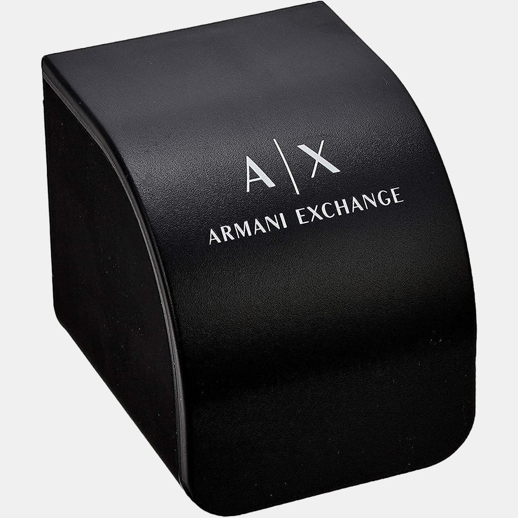 Armani Exchange Hampton AX2164 Men's Chronograph Watch – Black Dial with Black Stainless Steel Strap
