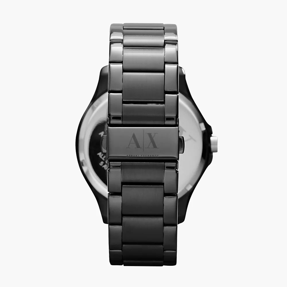 Armani Exchange Hampton AX2194 Men's Chronograph – Grey Dial with Matching Grey Stainless Steel Strap