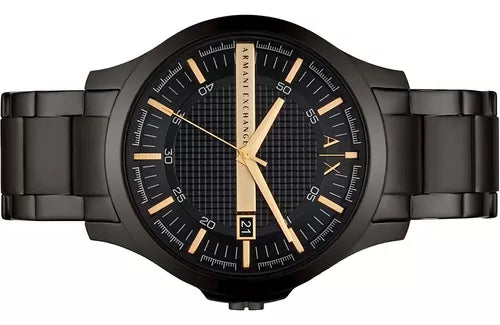 Armani Exchange Hampton AX2413 Men's Chronograph – Black Dial with Black Stainless Steel Strap