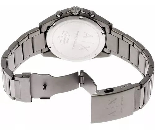 Armani Exchange Drexler AX2603 Men's Chronograph Watch – Grey Dial with Stainless Steel Bracelet