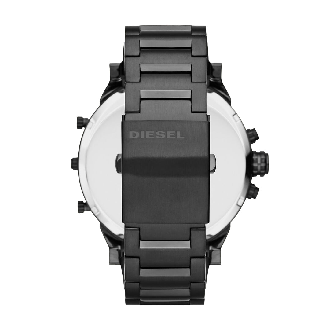 Diesel DZ7312 Big Daddy Chronograph Men's Watch – Black Dial & Black Stainless Steel Strap