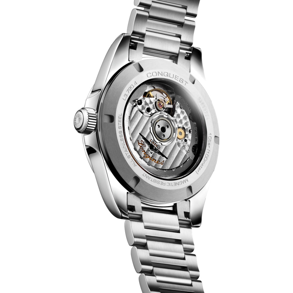 longines Conquest 38mm - Black on Bracelet