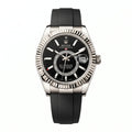 Rolex Sky-Dweller 326139 White Gold Oysterflex "Black Dial"
