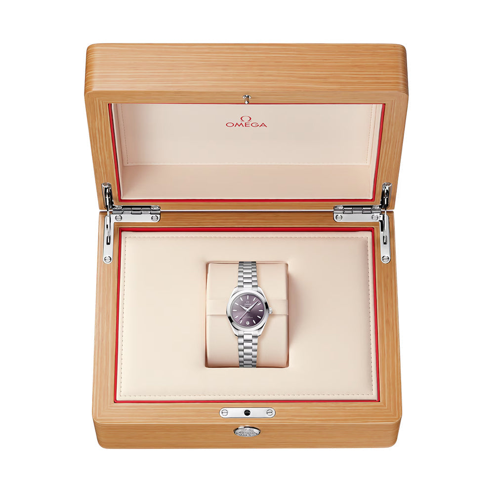 OMEGA Seamaster Aqua Terra 150M 30mm - Purple on Bracelet