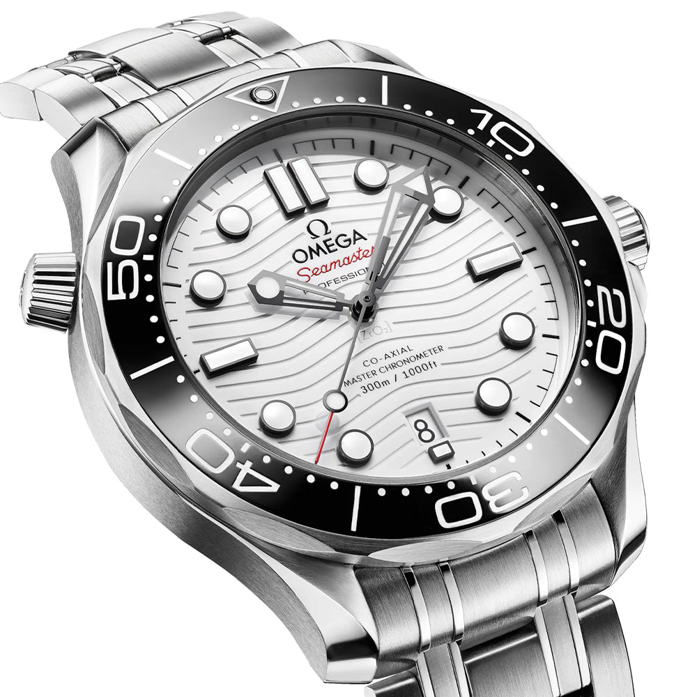 OMEGA Seamaster Diver 300M 42mm - White on Bracelet