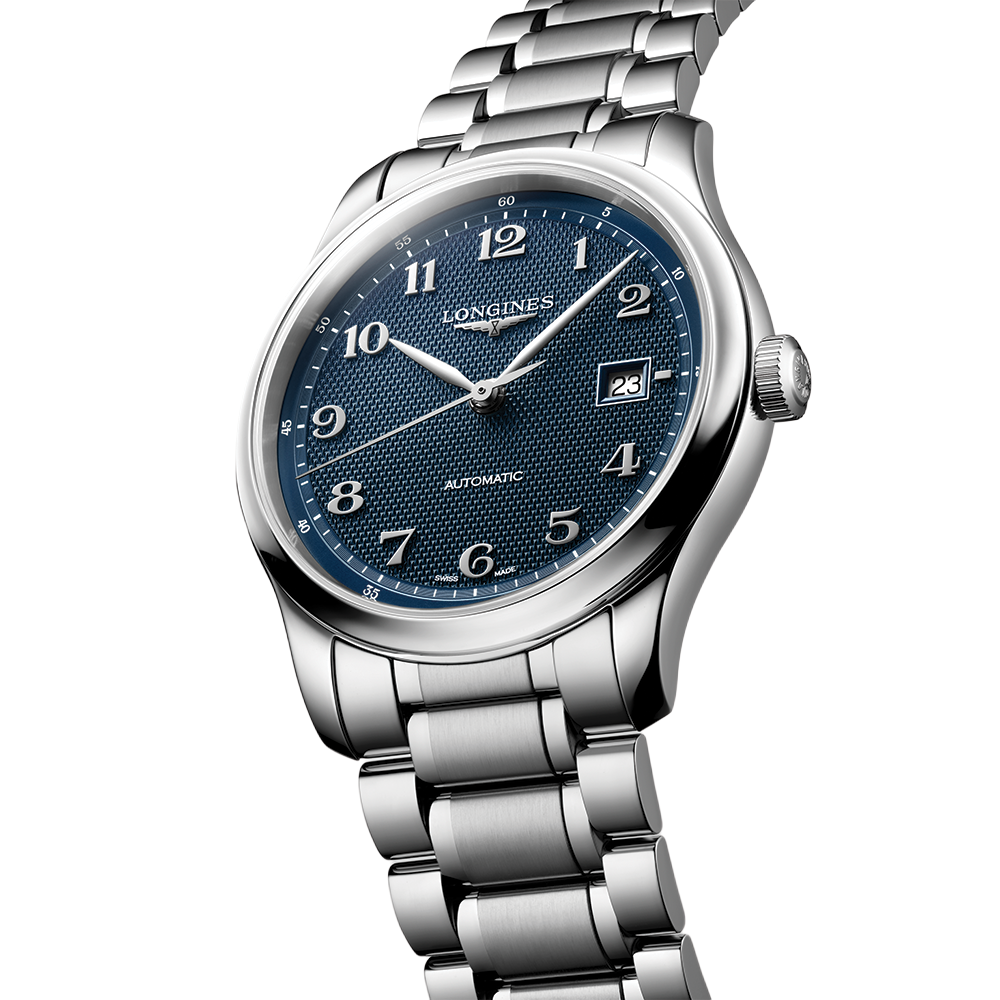 longines Master 41mm - Blue on Bracelet