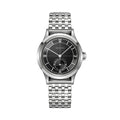 longines Heritage Classic Sector Dial 38.5mm - Black on Bracelet