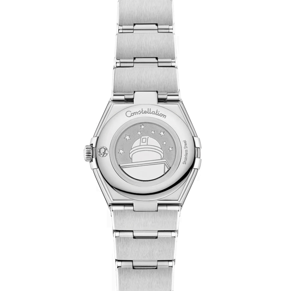 OMEGA Constellation Diamonds Quartz 25mm - White, Mother-of-Pearl on Bracelet