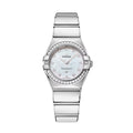 OMEGA Constellation Diamonds Quartz 25mm - White, Mother-of-Pearl on Bracelet