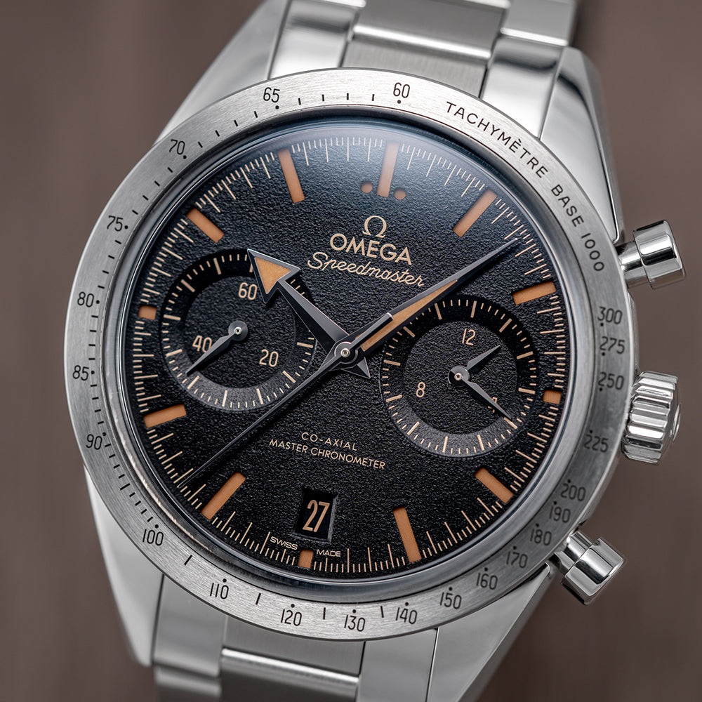 OMEGA Speedmaster '57 Chronograph 40.5mm - Black on Bracelet
