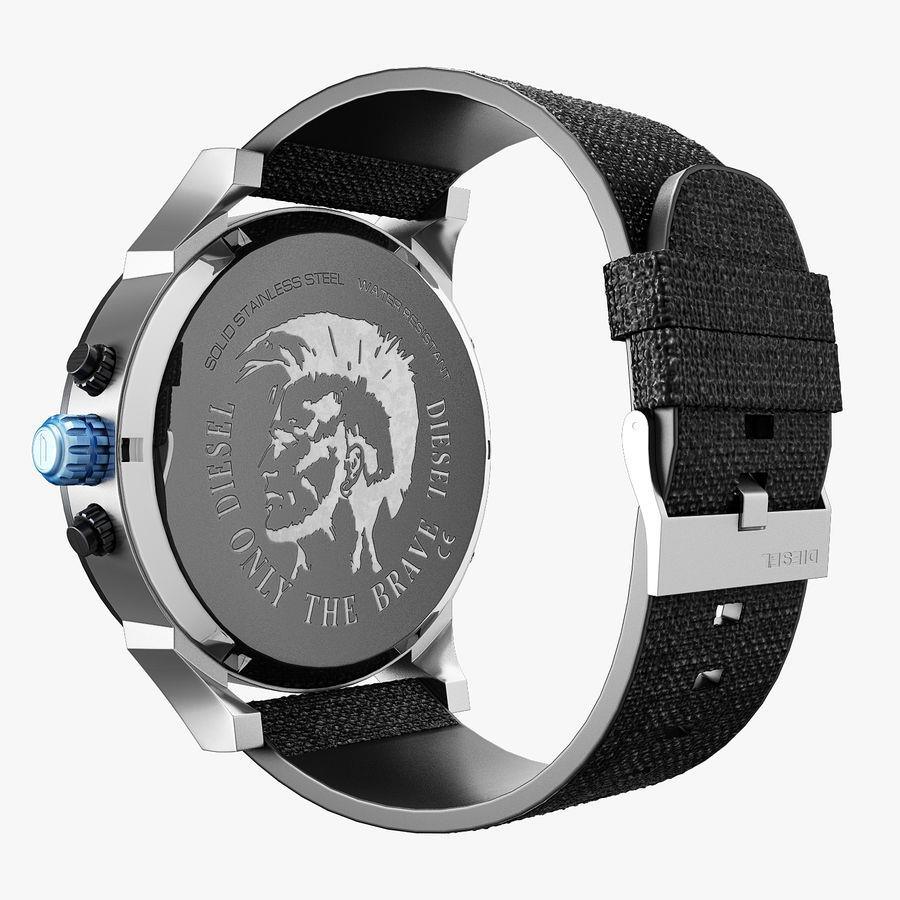 Diesel DZ7420 Mr. Daddy 2.0 Chronograph Men's Watch – Grey Dial & Black Nylon Strap