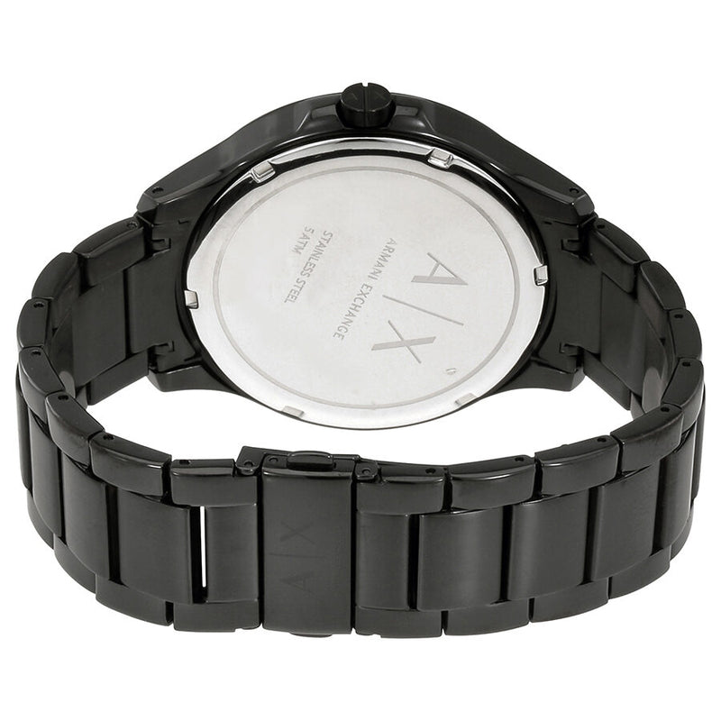 Armani Exchange Hampton AX7101 Men's Watch – Black Dial with Black Stainless Steel Bracelet