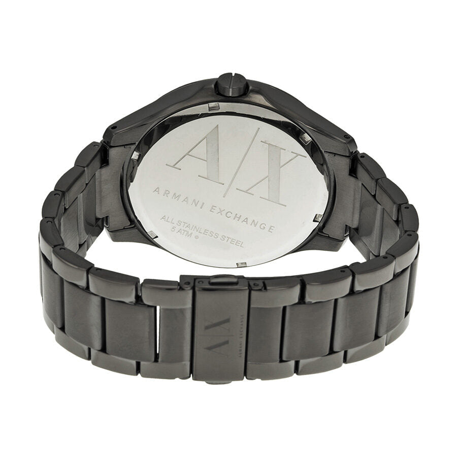 Armani Exchange Hampton AX2135 Men's Chronograph Watch – Grey Dial with Coordinated Grey Stainless Steel Strap