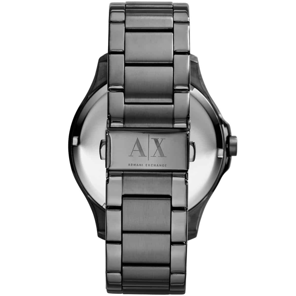 Armani Exchange Hampton AX2135 Men's Chronograph Watch – Grey Dial with Coordinated Grey Stainless Steel Strap