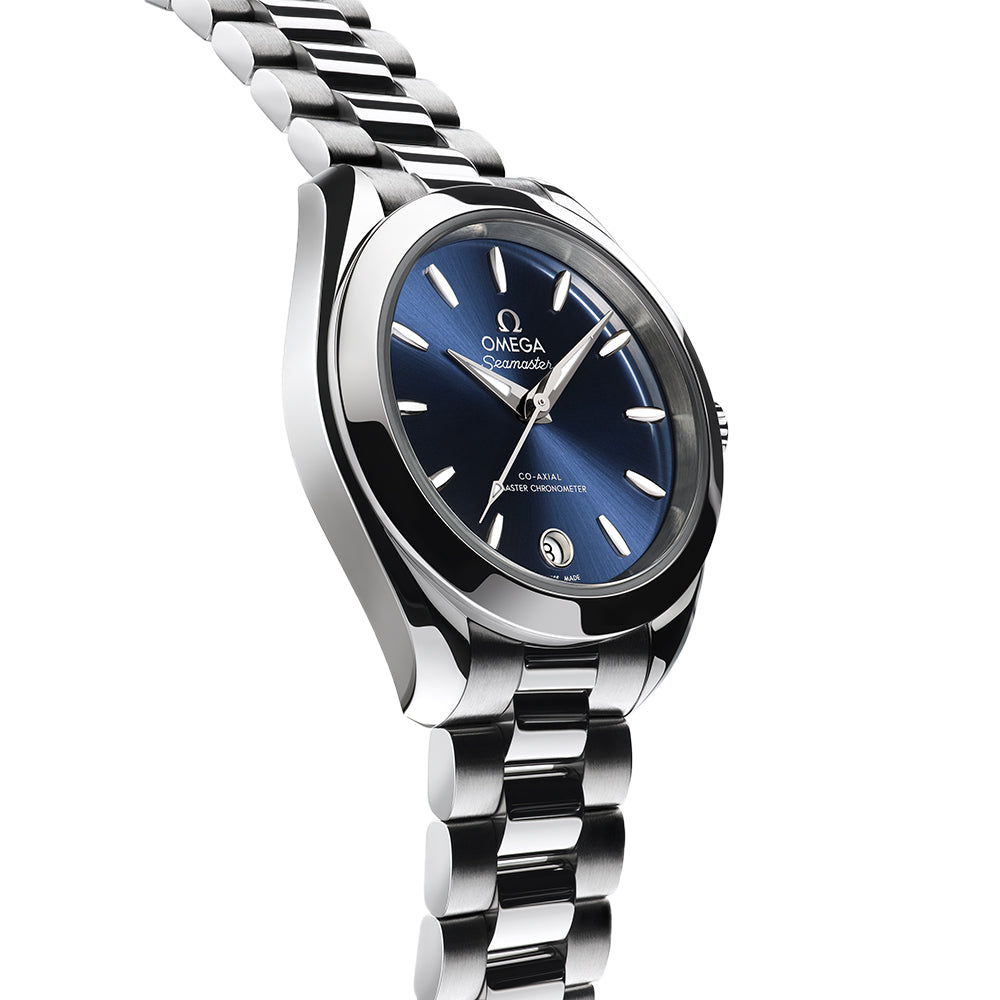 OMEGA Seamaster Aqua Terra 150M 30mm - Blue on Bracelet