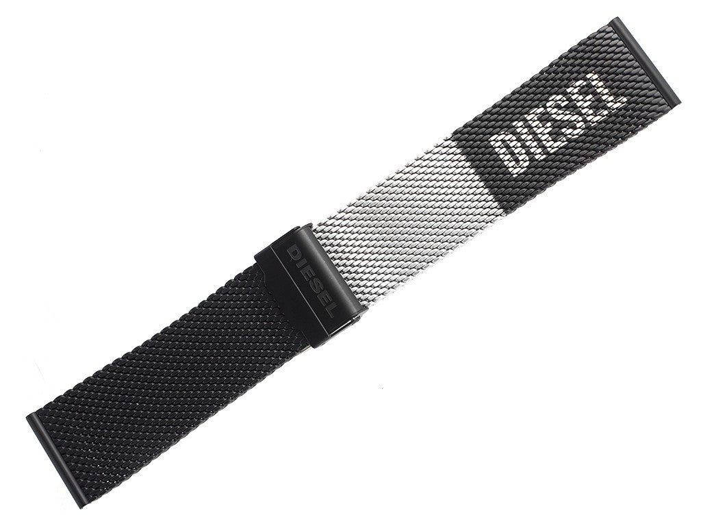 Diesel DZ4514 Mega Chief Chronograph Men's Watch – Black Dial & Black Mesh Bracelet
