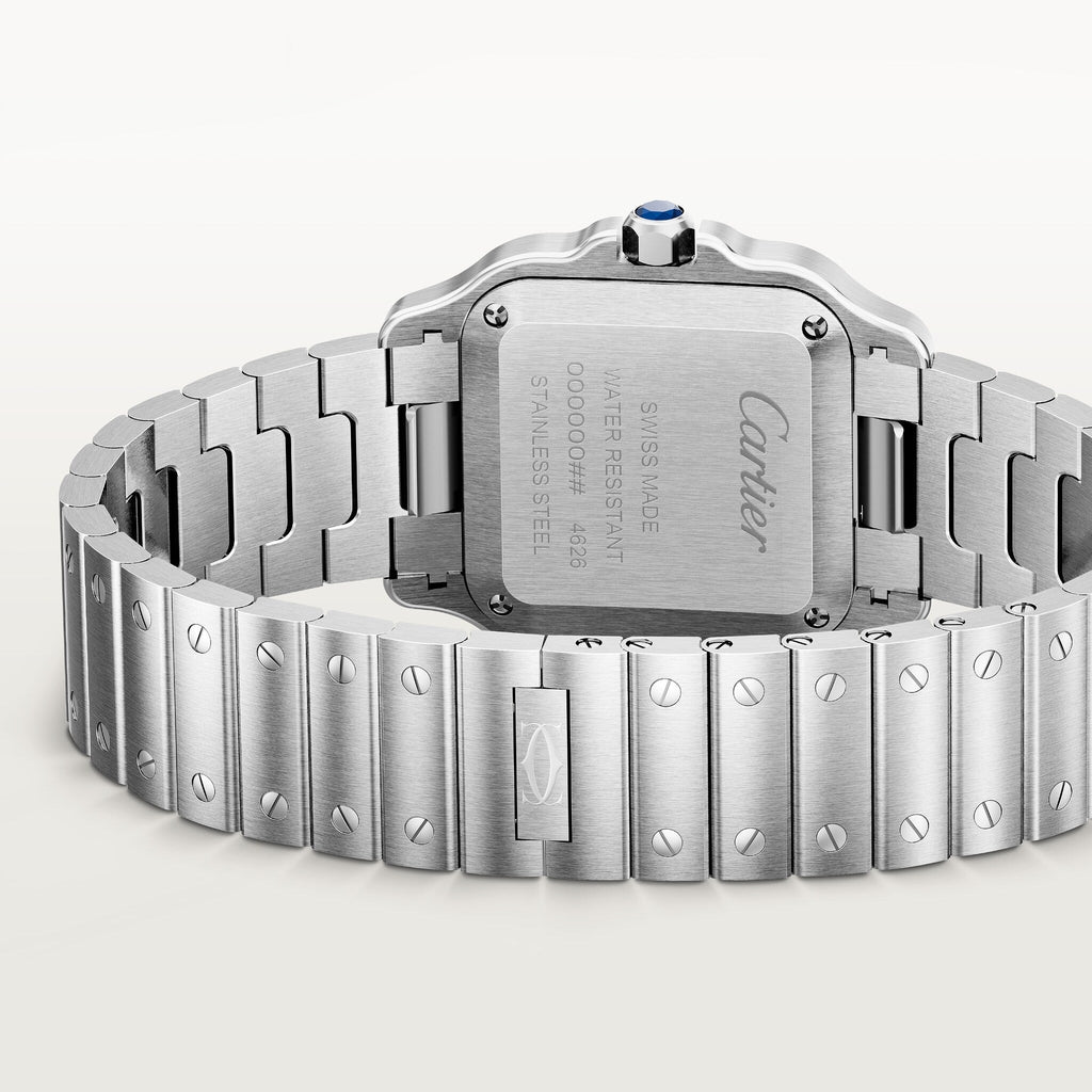 Santos De Cartier | 27mm, Steel, Silver Dial