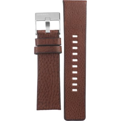 Diesel DZ7343 BAMF Chronograph Men's Watch – Beige Dial & Brown Leather Strap