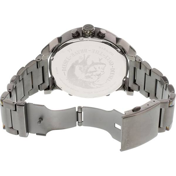 Diesel DZ7315 Mr. Daddy 2.0 Chronograph Men's Watch – Grey Dial & Grey Stainless Steel Strap