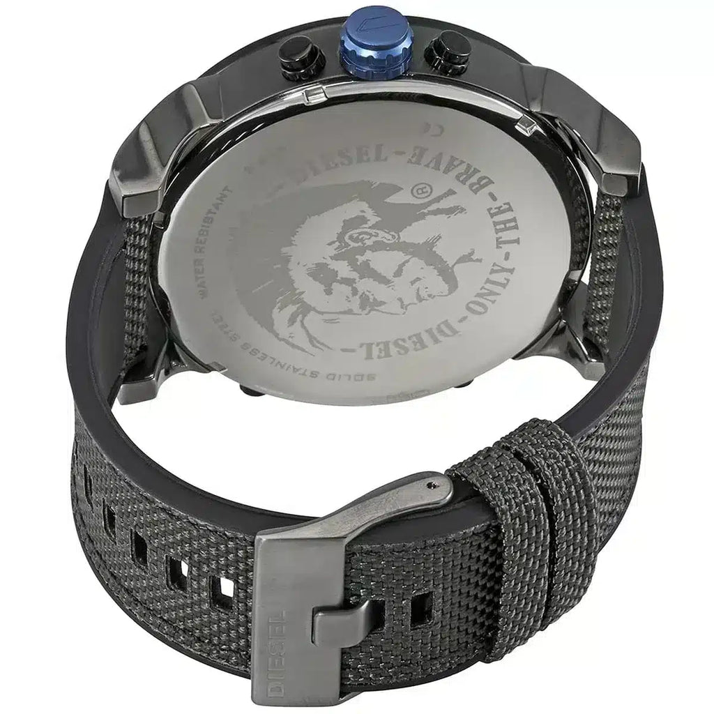 Diesel DZ7420 Mr. Daddy 2.0 Chronograph Men's Watch – Grey Dial & Black Nylon Strap