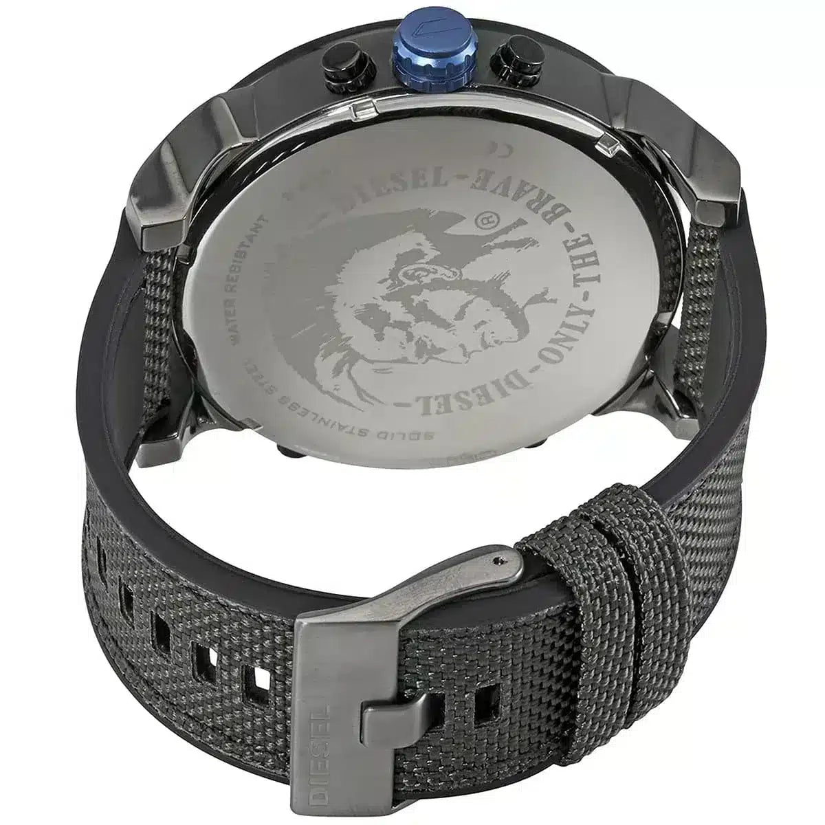 Diesel DZ7420 Mr. Daddy 2.0 Chronograph Men's Watch – Grey Dial & Black Nylon Strap