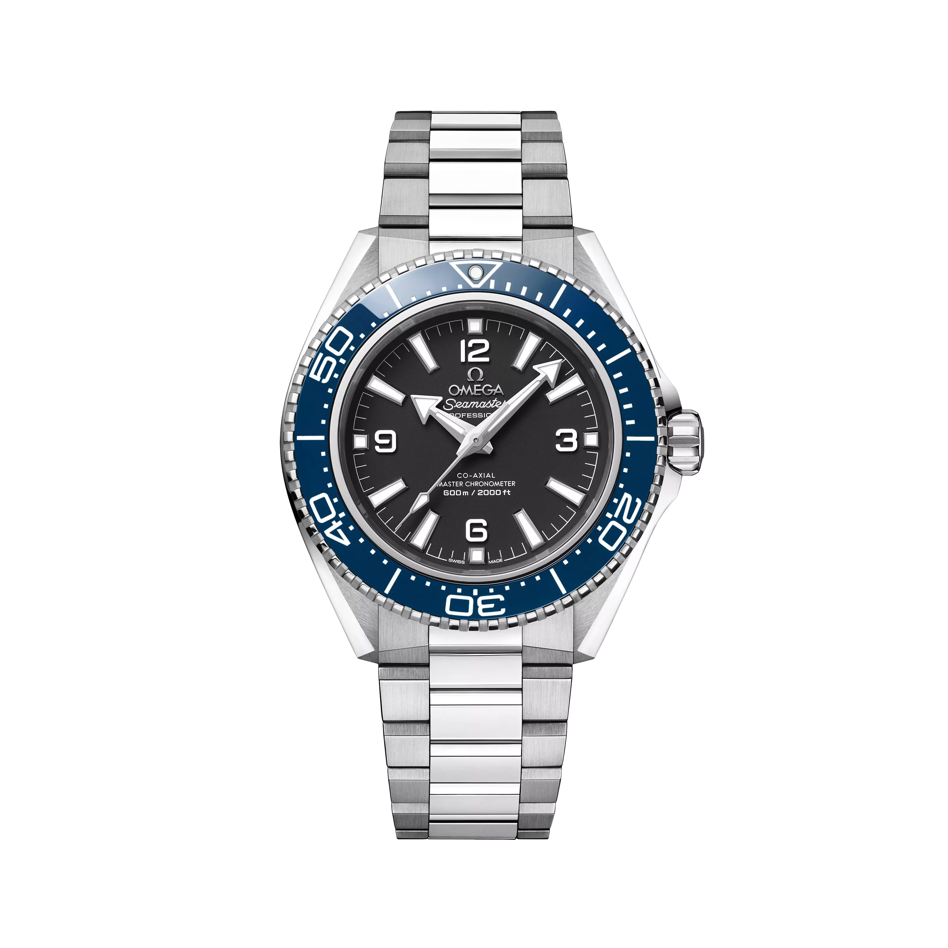 OMEGA Seamaster Planet Ocean 600M 42mm - Black and Blue on Bracelet