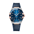 OMEGA Constellation 41mm - Blue on Leather Strap