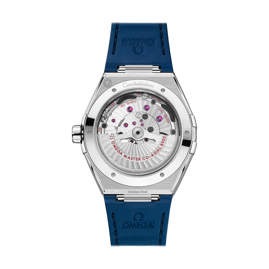 OMEGA Constellation 41mm - White on Leather Strap