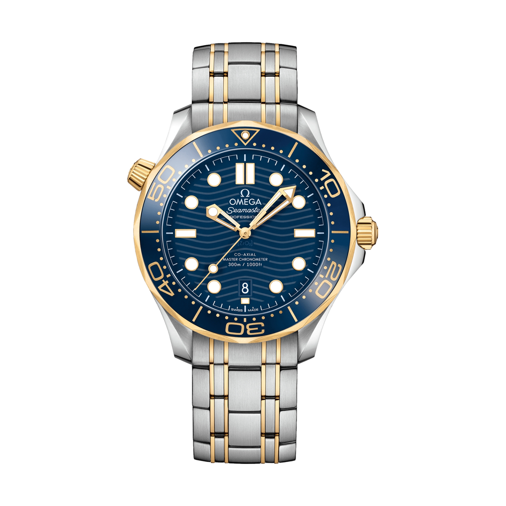 OMEGA Seamaster Diver 300M Steel Gold 42mm - Blue on Bracelet