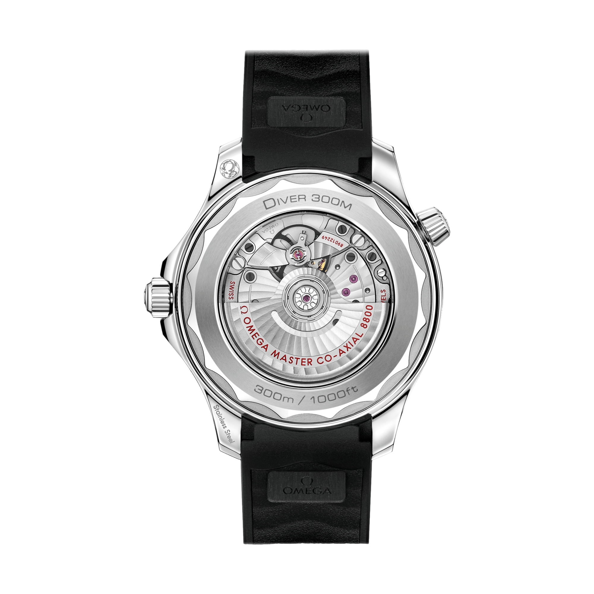 OMEGA Seamaster Diver 300M 42mm - Black on Rubber Strap