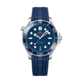 OMEGA Seamaster Diver 300M 42mm - Blue on Rubber Strap