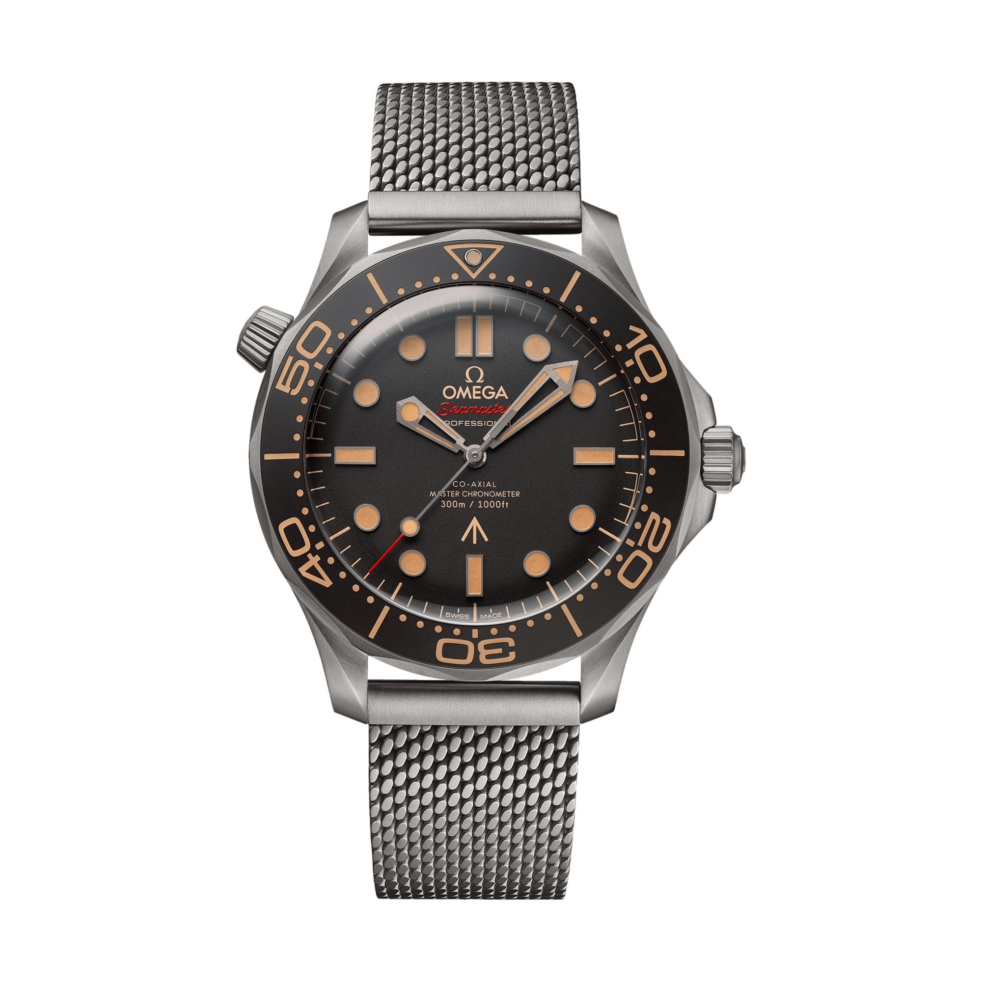 OMEGA Seamaster Diver 300M 007 Edition Titanium 42mm - Brown on Bracelet