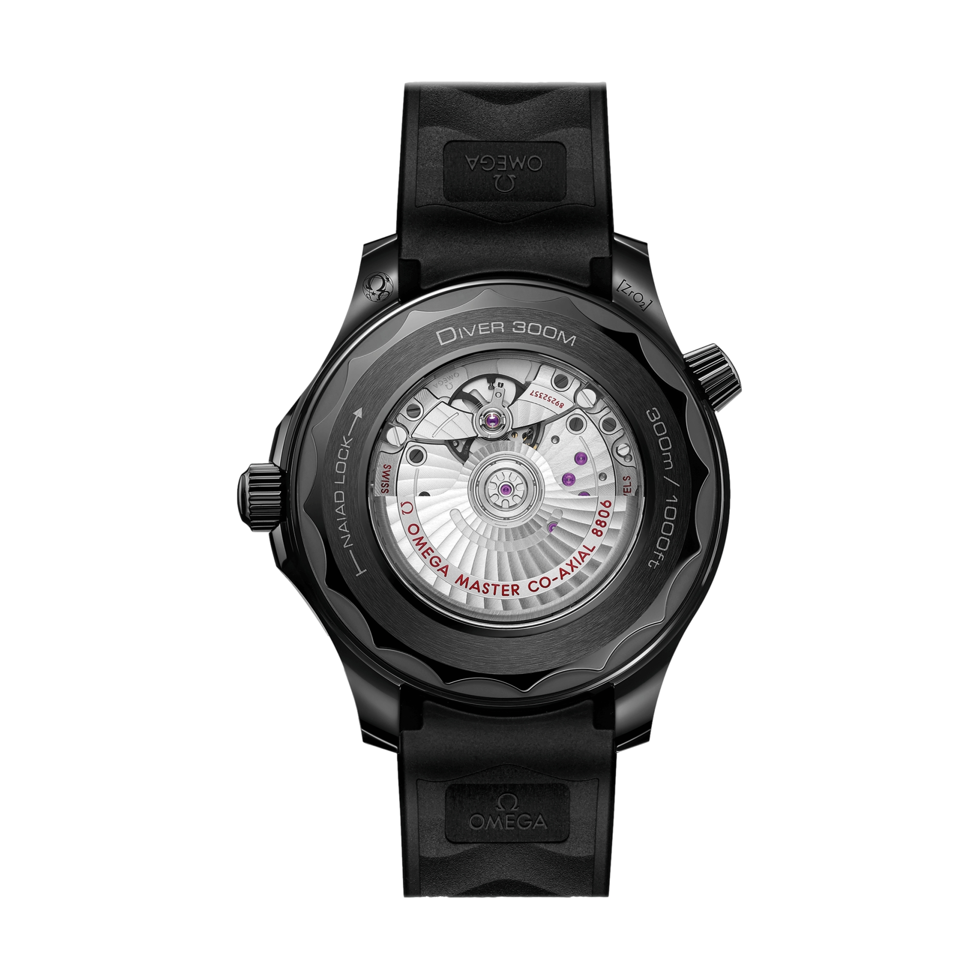 OMEGA Seamaster Diver 300M Ceramic 43.5mm - Black on Rubber Strap