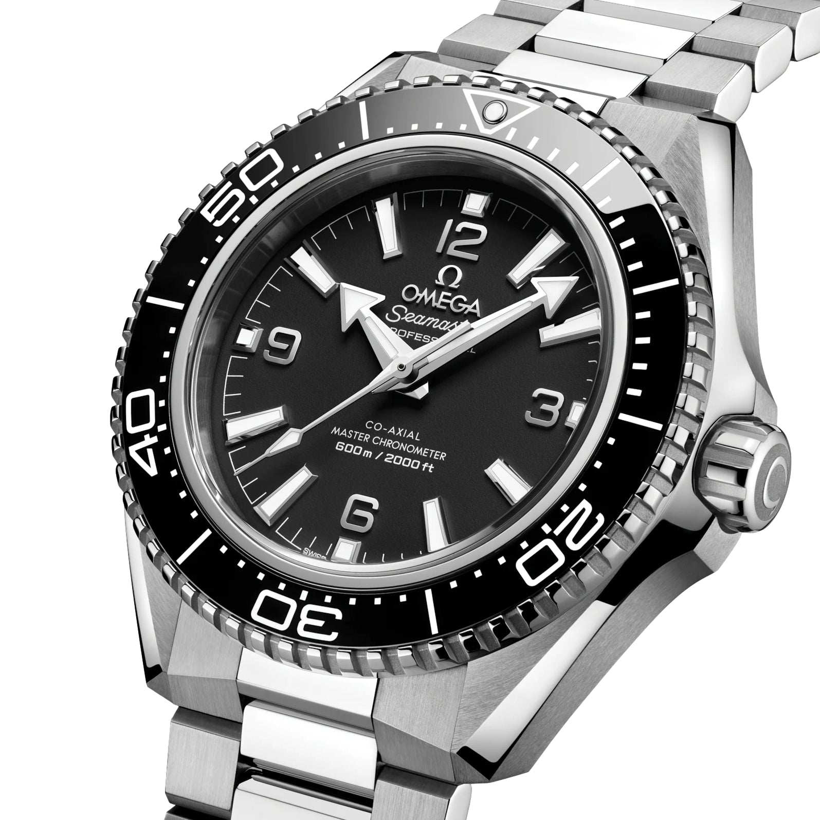 OMEGA Seamaster Planet Ocean 600M 42mm - Black on Bracelet