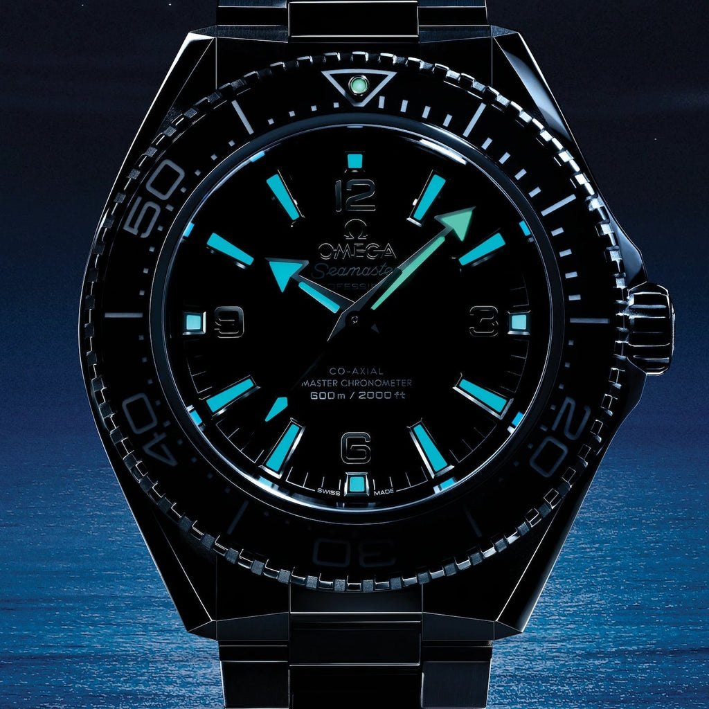 OMEGA Seamaster Planet Ocean 600M 42mm - Black on Bracelet