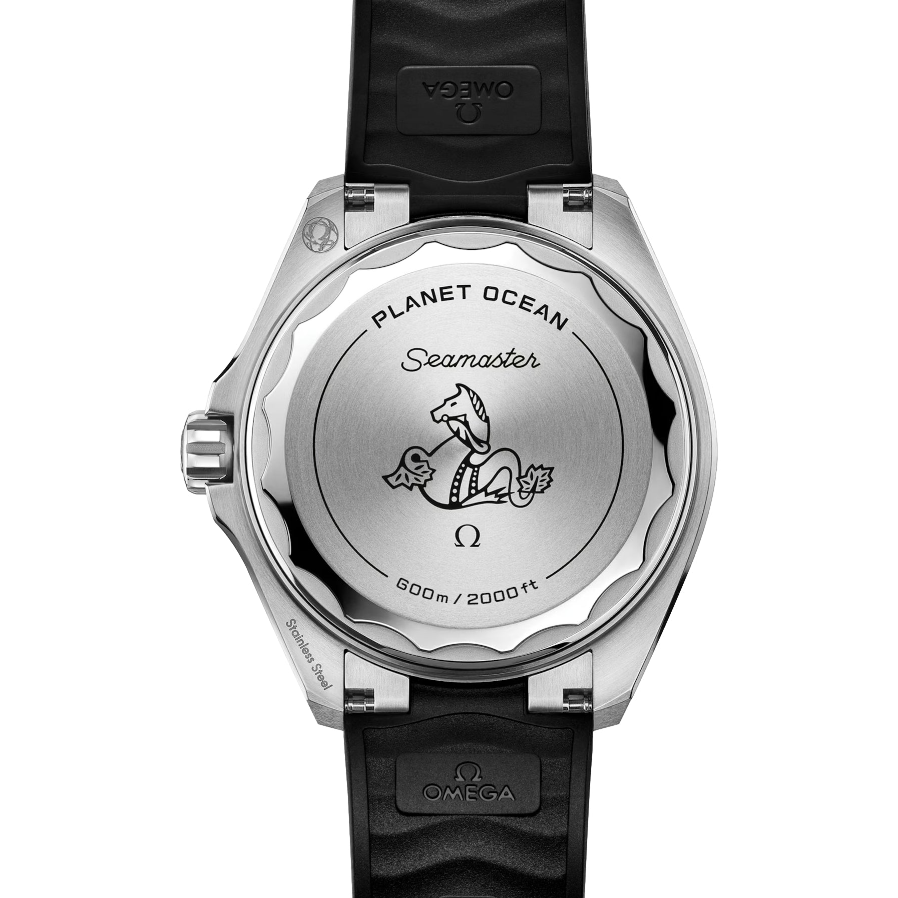 OMEGA Seamaster Planet Ocean 600M 42mm - Black on Rubber Strap