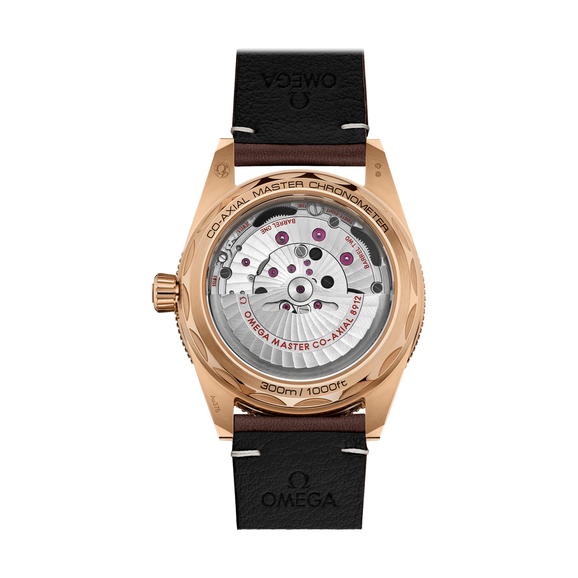 OMEGA Seamaster 300 Bronze Gold 41mm - Brown on Leather Strap