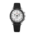 Speedmaster Moonwatch Professional Chronograph Sapphire 42mm - White on Rubber Strap