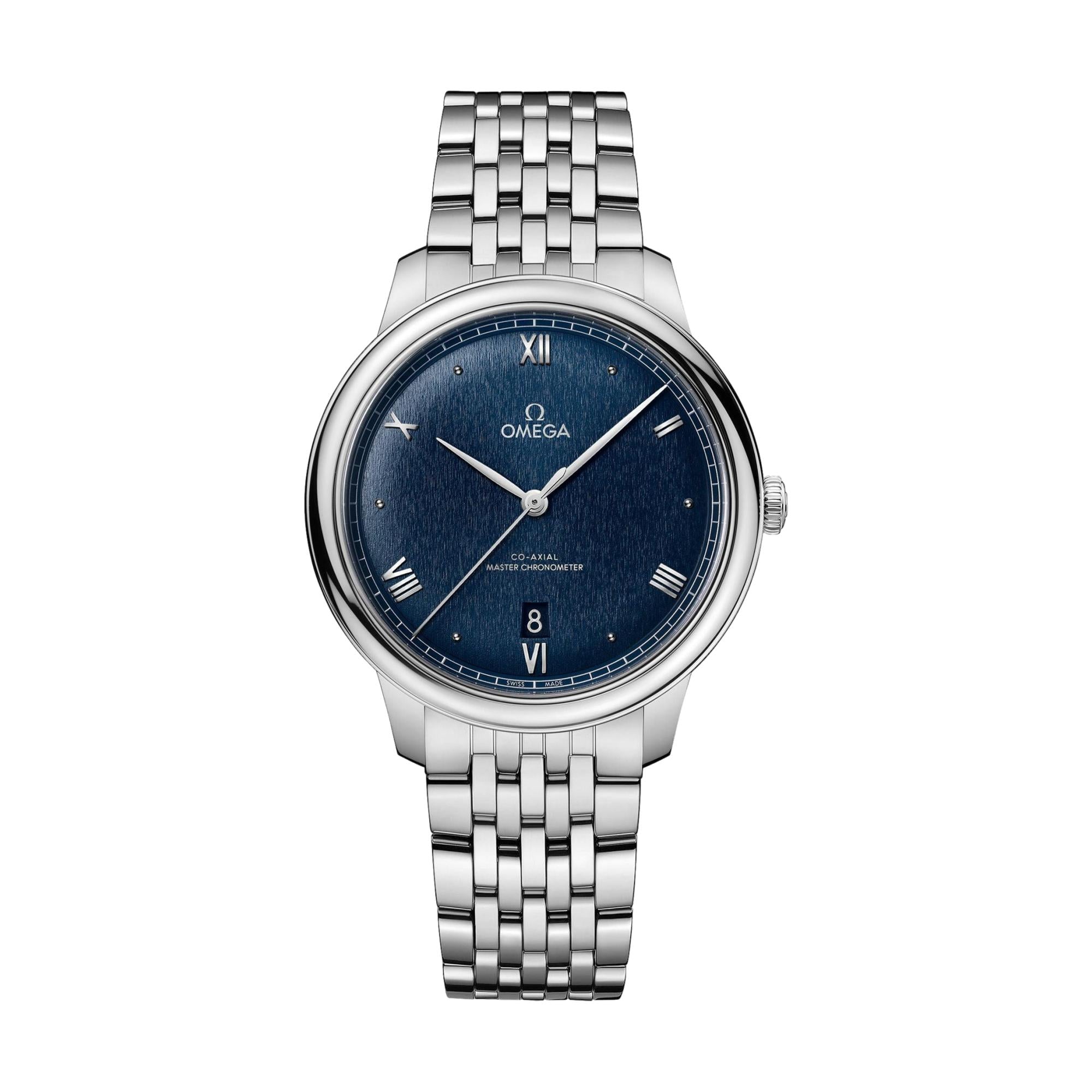 OMEGA De Ville Prestige 40mm - Blue on Bracelet