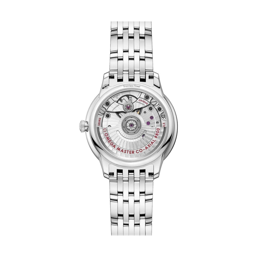 OMEGA De Ville Prestige 34mm - White, Mother-of-Pearl on Bracelet