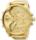 Diesel DZ7399 Mr. Daddy 2.0 Chronograph Men's Watch – Gold Dial & Gold Stainless Steel Strap
