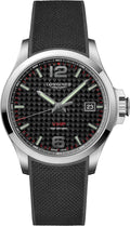 Longines Conquest V.H.P. Carbon Dial Men's Watch L3.726.4.66.9