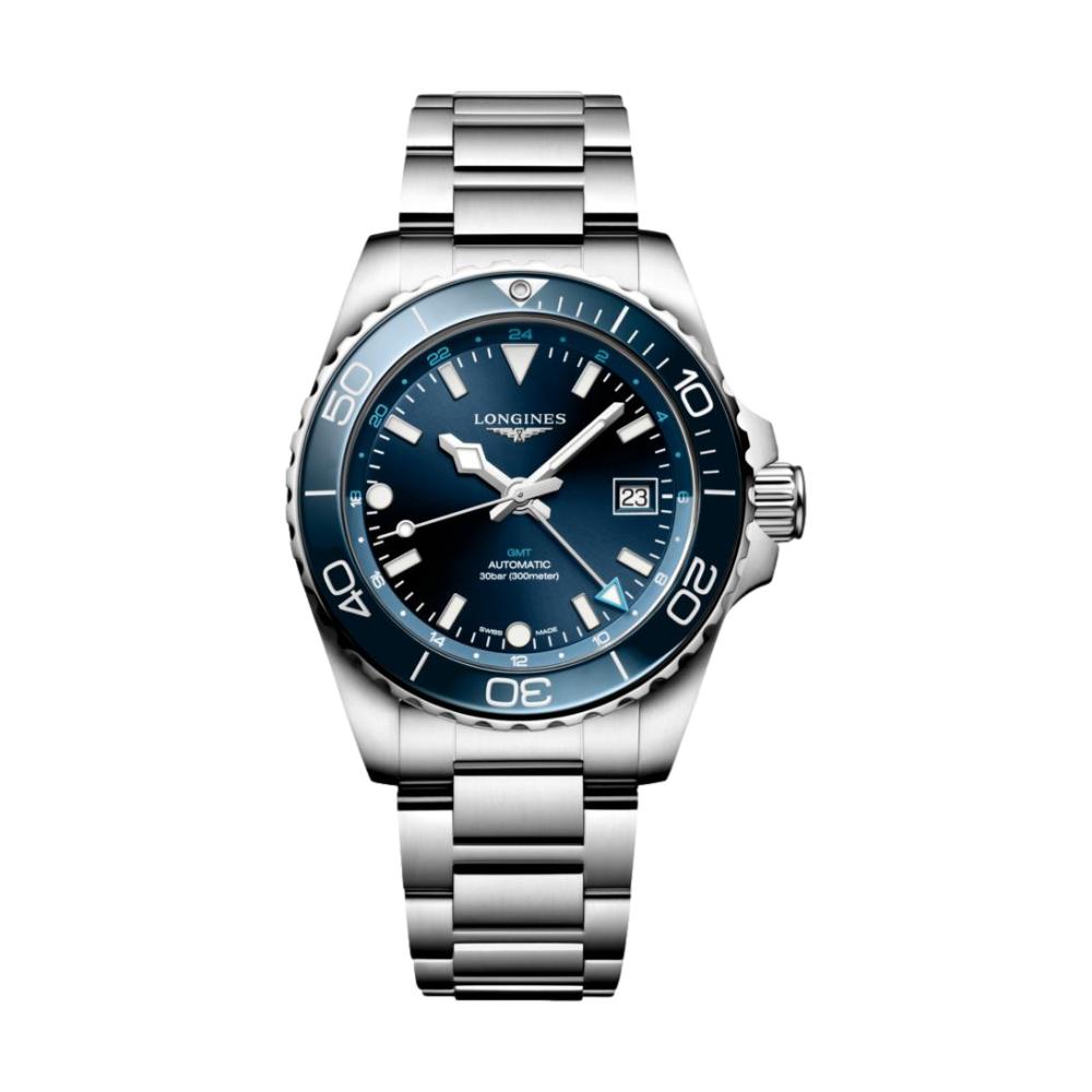 longines HydroConquest GMT 41mm - Blue on Bracelet